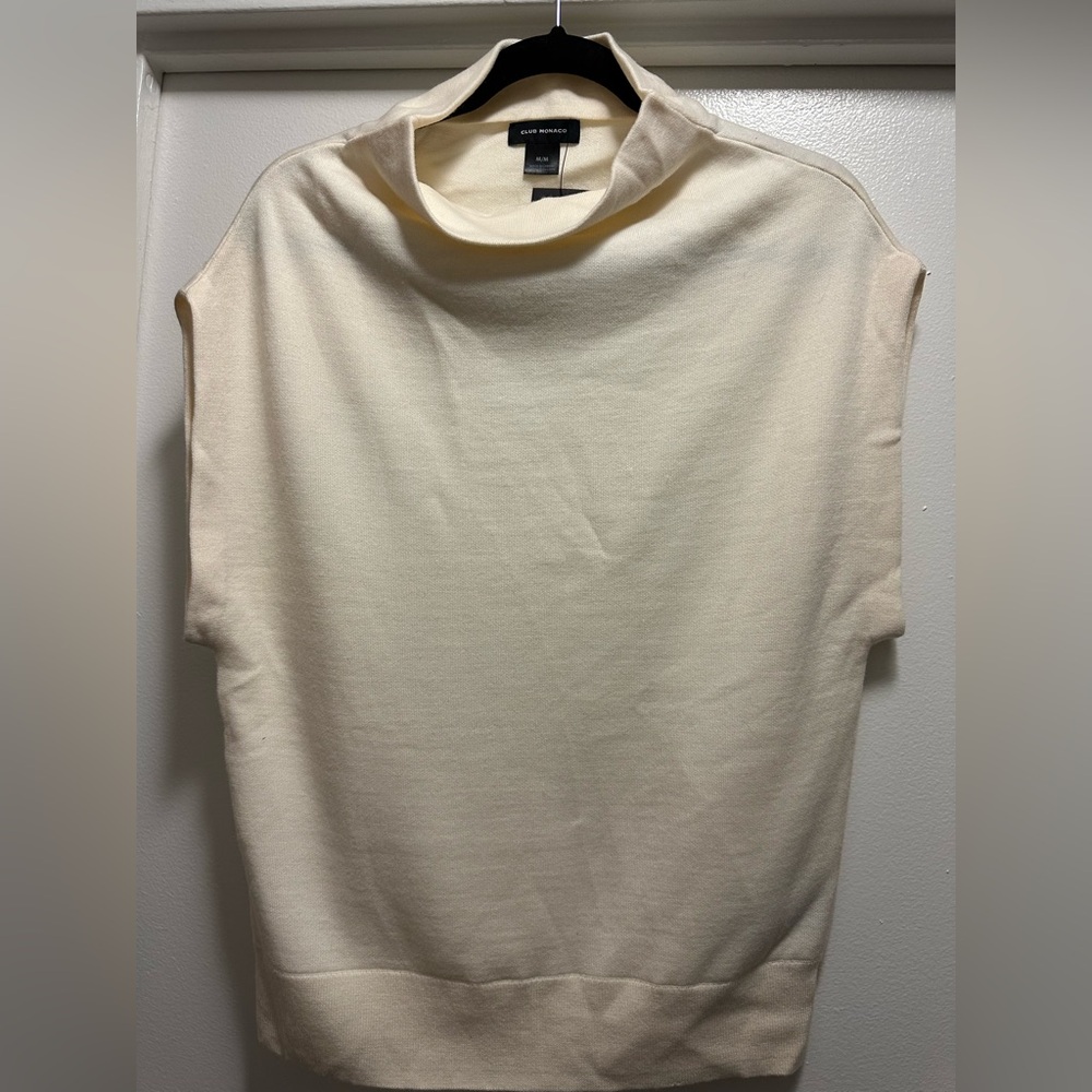 Club Monaco Cream Women's Sweater